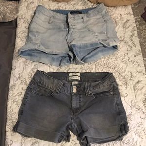 2 pair of shorts
